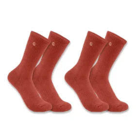 Carhartt Force® Midweight Crew-Socken für Damen, 2er-Pack