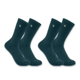 Carhartt Force® Midweight Crew-Socken für Damen, 2er-Pack