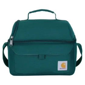 Isolierte 12-Dosen-Kühltasche mit zwei Fächern