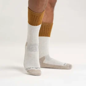 Schwere Stiefelsocken aus einer Synthetik-Woll-Mischung