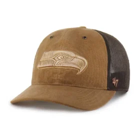Seattle Seahawks '47, gefärbte Trucker-Kappe, lockere Passform